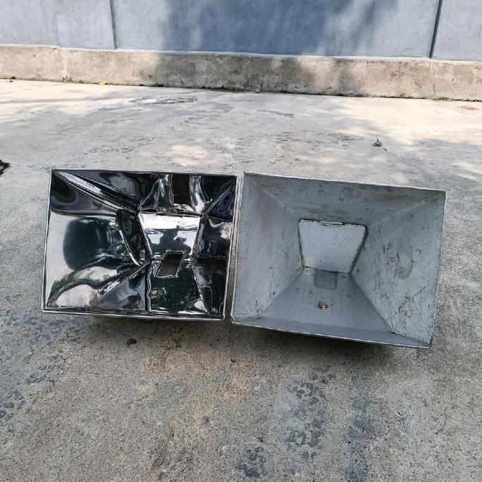 corong atas diskmill ffc23 plat putih dan stainless