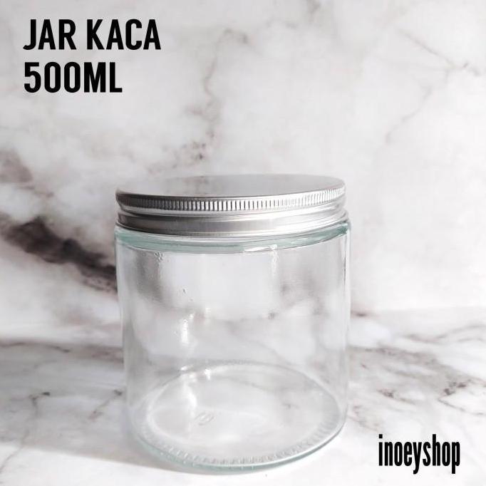 TOPLES JAR KACA BULAT 500ML