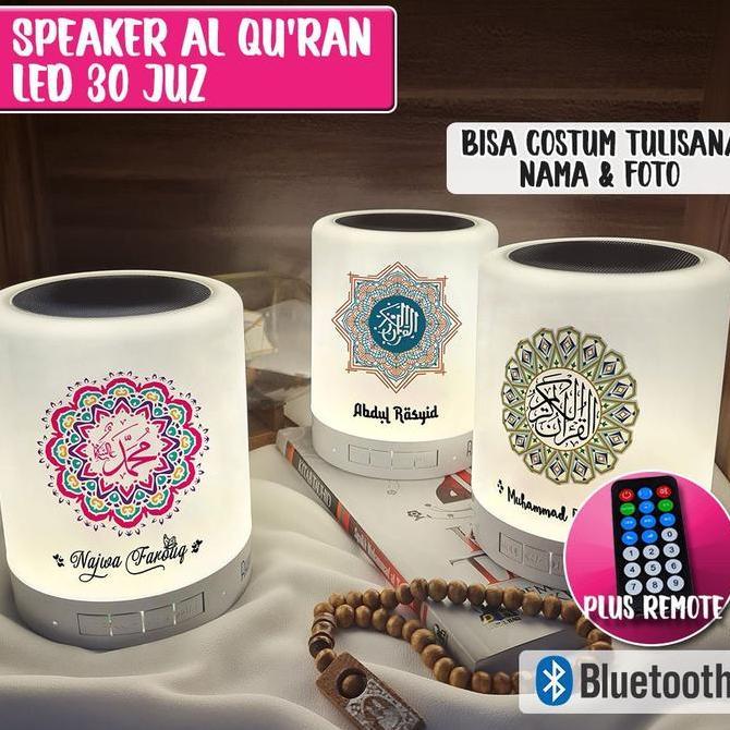 SPEAKER ALQURAN LAMPU LED REMOTE SPEKER NGAJI