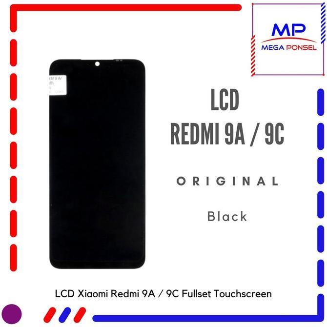 LCD Xiaomi Redmi 9a / LCD Xiaomi Redmi 9c Fullset Touchscreen - Mega