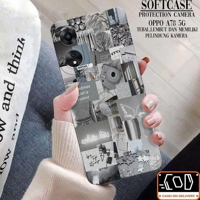 Case Oppo A78 5G Softcase Oppo A78 5G Terbaru Casing Oppo A78 5G