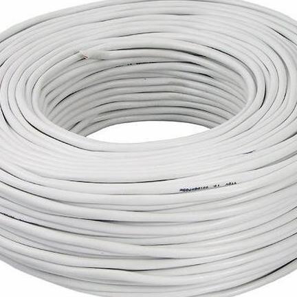 Grosir Kabel Cctv Coaxial Rg59 + Power / Kabel Coaxial Putih Rg 59 Tebal