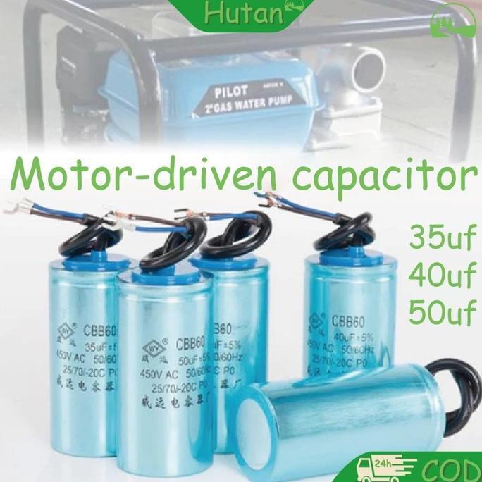 KAPASITOR 35/40/50UF KAPASITOR MESIN KOMPRESOR LISTRIK CBB60 KAPASITOR MOTOR STARTING SIAP KIRIM
