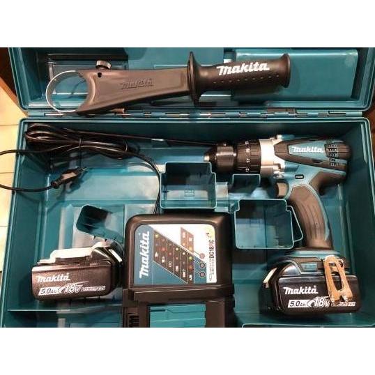 ___] MAKITA DHP 458RTE Mesin Bor Tembok Brushless Cordless 18V