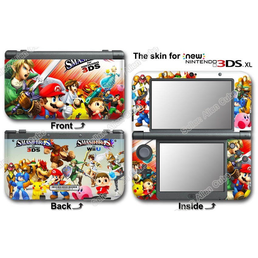 Garskin Case Garskin New 3ds Xl Vinyl Tahan Air Custom Bisa COD 2Pcs