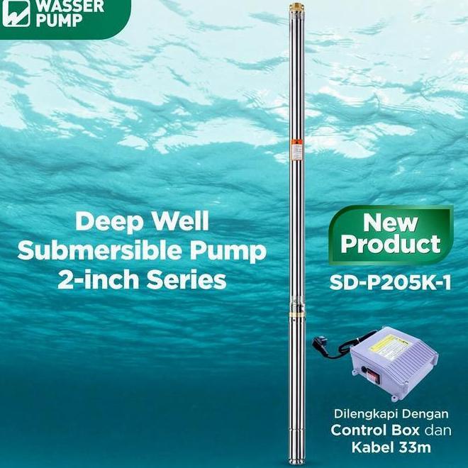 Wasser Sd-P205K Submersible Pump/Pompa Satelit 2"/2In