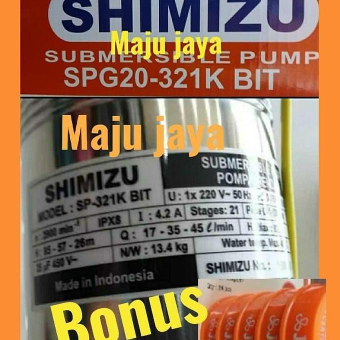 Pompa Air Satelit 3/4 Hp " Shimizu " Submersible/ Artesis/Franklin Cri