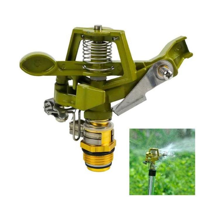Taffware Penyiram Tanaman Sprinkler Kran Taman Alat Siram Rumput Putar - PYK10