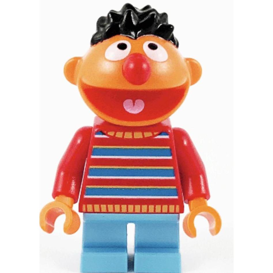 Promo LEGO Minifigures Ernie 123 Sesame Street Idea075 21324 Diskon
