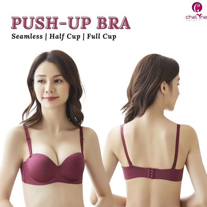 CHELYNE BH SEAMLESS 2188 PREMIUM PUSH-UP-BRA HALF CUP BRA POLOS