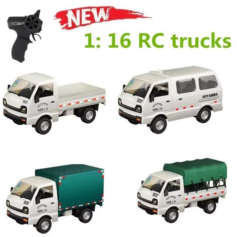 Mobil Remote Control D12 Cargo Truck RC Car Pickup Box Truk 1:16 Suzuki Carry Pick up