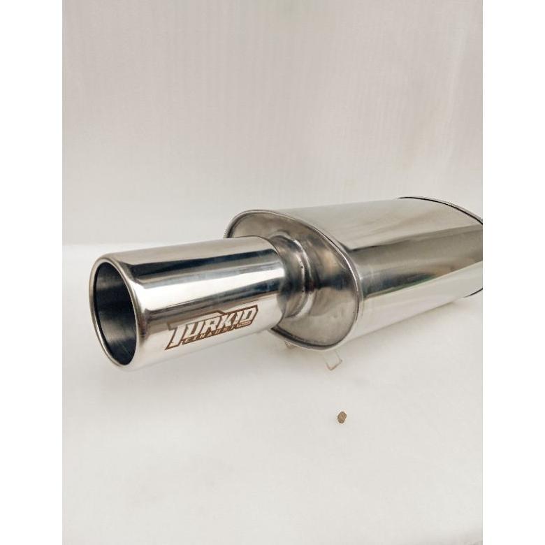 BEST SELLER KNALPOT MOBIL SUARA STANDAR HALUS  TAMPILAN RACING ORIGINAL TURKID KNALPOT MOBIL MUFFLER
