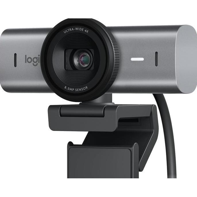 TERBARU - Logitech MX Brio 4K Ultra HD Streaming Webcam 60Fps USB C Video Conference