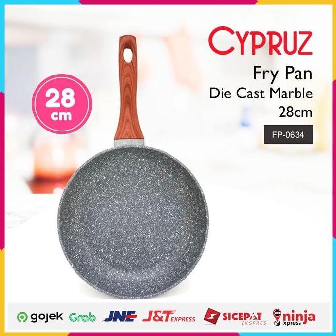 Wajan Fry Pan Marble Cyprus 28 cm FP-0634