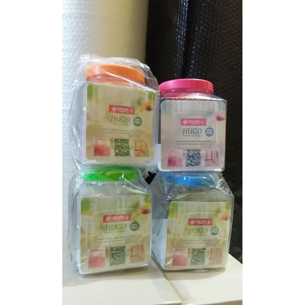 Toples Plastik Bagus Hugo 3Liter Kedap Udara 1 Pcs,Keler Bagus.