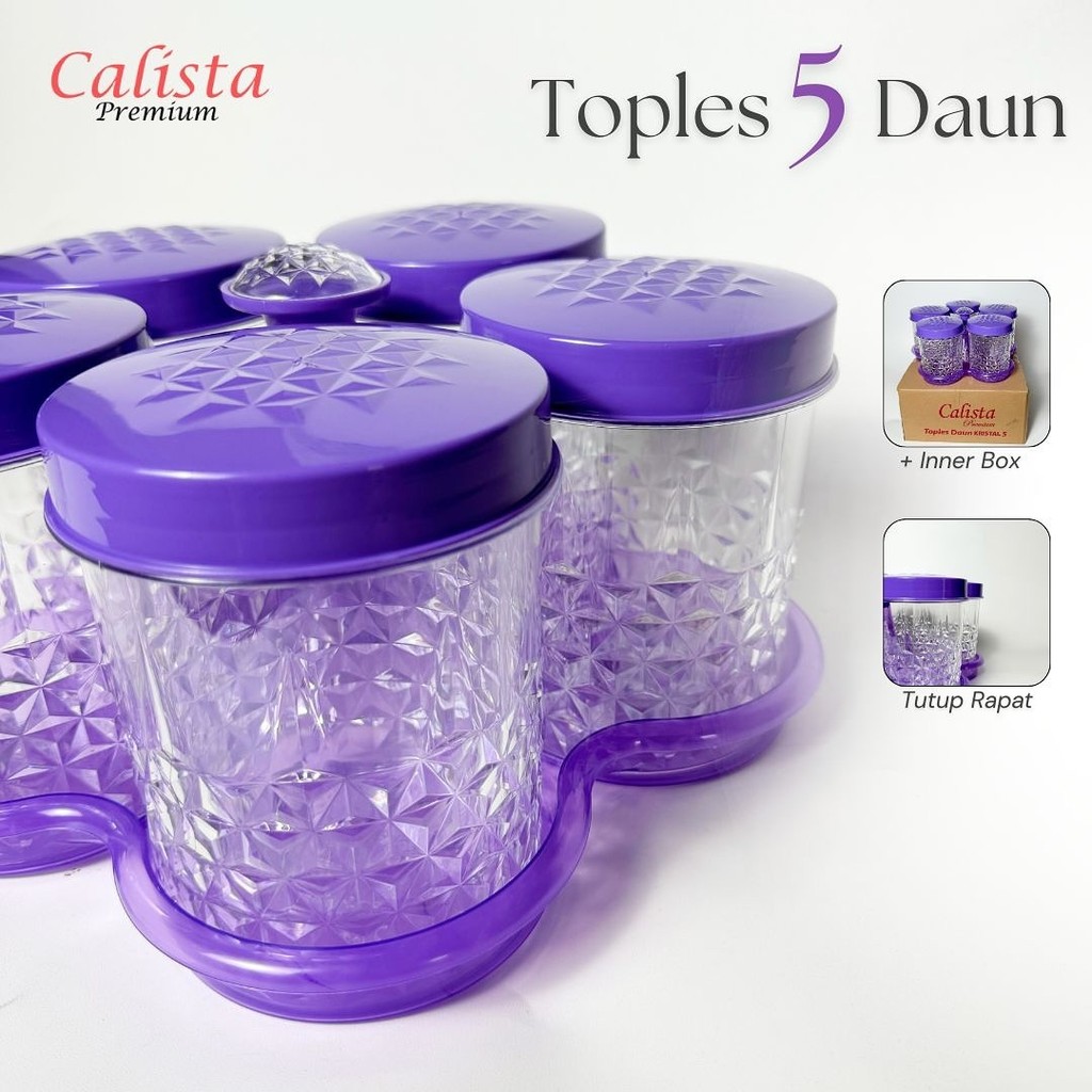Toples Calista Set 5 Daun