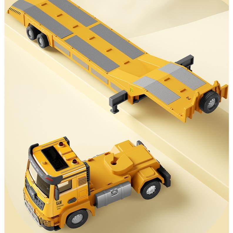 value pack mainan anak self loader truck mainan mobil excavator loader