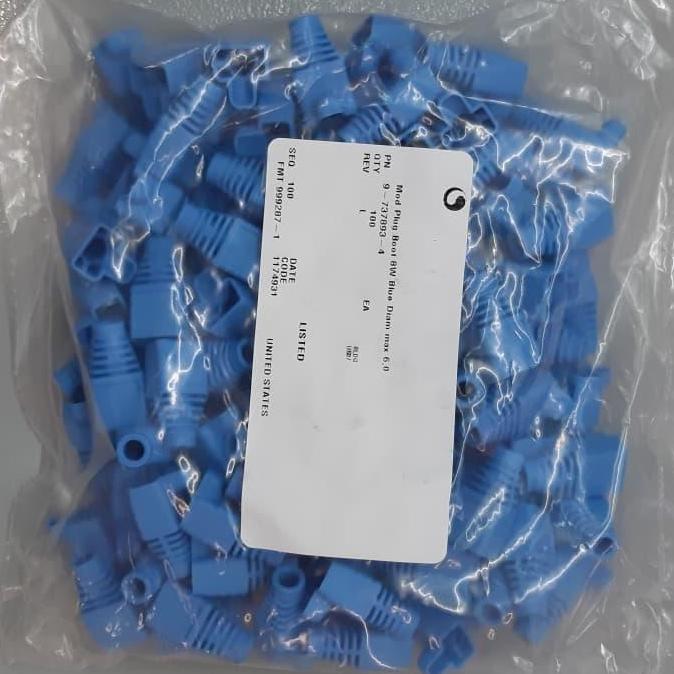 NEW AMP/Commscope Plug Boot Cat.6 @100Pcs