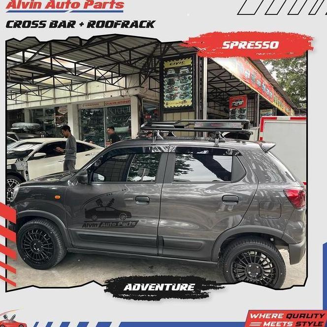 FREE ONGKIR ROOFRACK ADVENTURE SPRESSO / RACK ATAS SPRESSO / CROSS BAR SPRESSO /PALANG TENGAH SPRESS