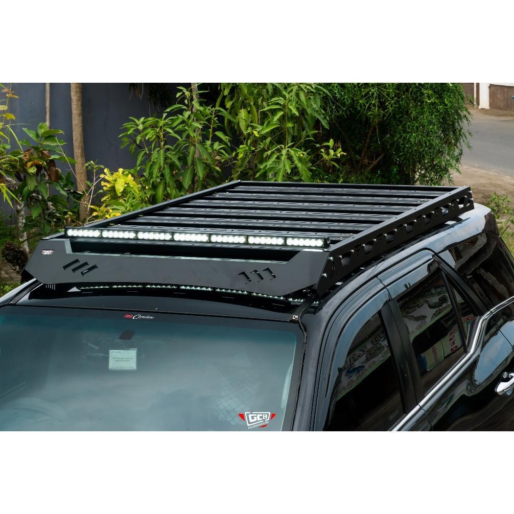 DISKON ROOFRACK FURY PAJERO FORTUNER RACK MITSUBISHI PAJERO DAN TOYOTA FORTUNER