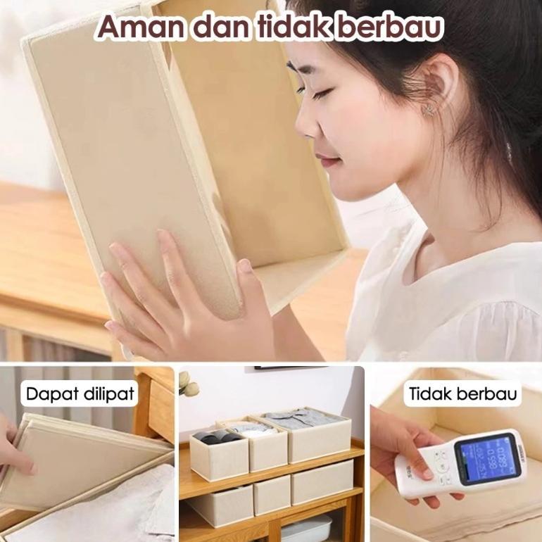 Murah Kotak Penyimpanan Serba Bisa/Penyimpan Ajaib/Kotak Kategori/Kotak Multifungsi/Organizer Lemari