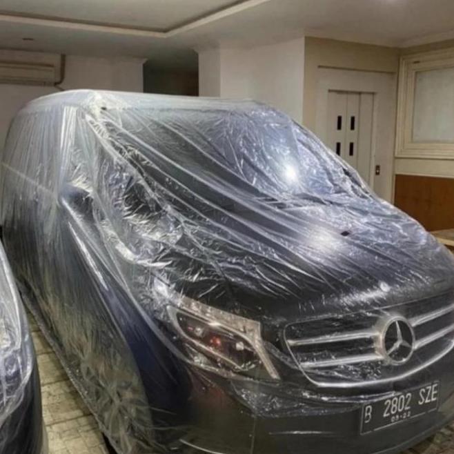 Sarung Mobil Plastik Plastik Transparan