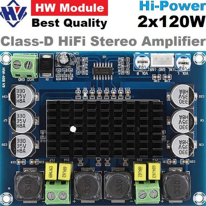 TPA3116 TPA3116D2 2x 120W Class D HIFI Stereo Power Amplifier M543 Kit