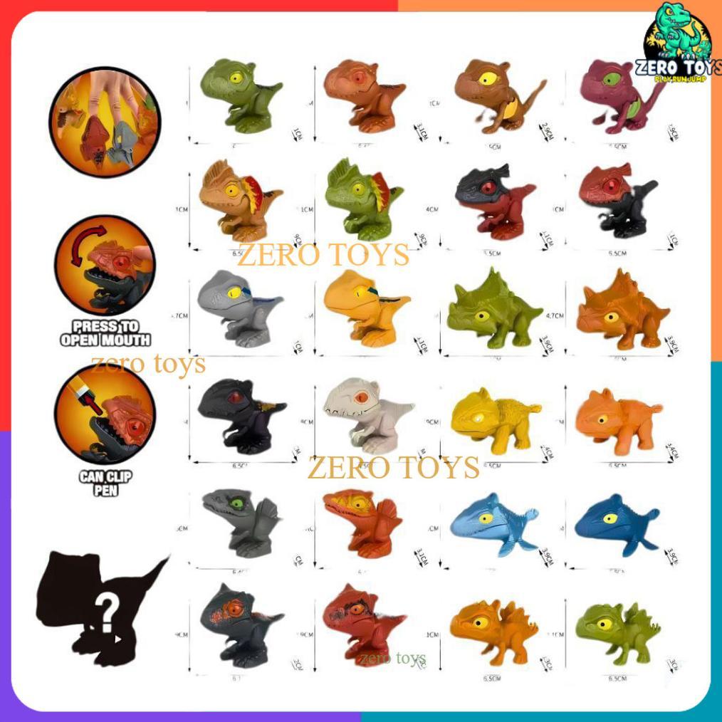 hemat figure dinosaurus snap squad t rex indominus pyroraptor indoraptor mainan figur dino