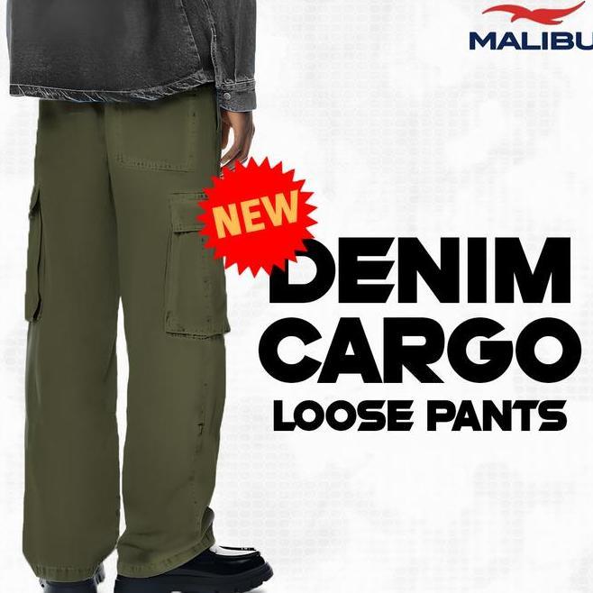 Malibu Celana Cargo New Launch Malibu Celana Denim Panjang