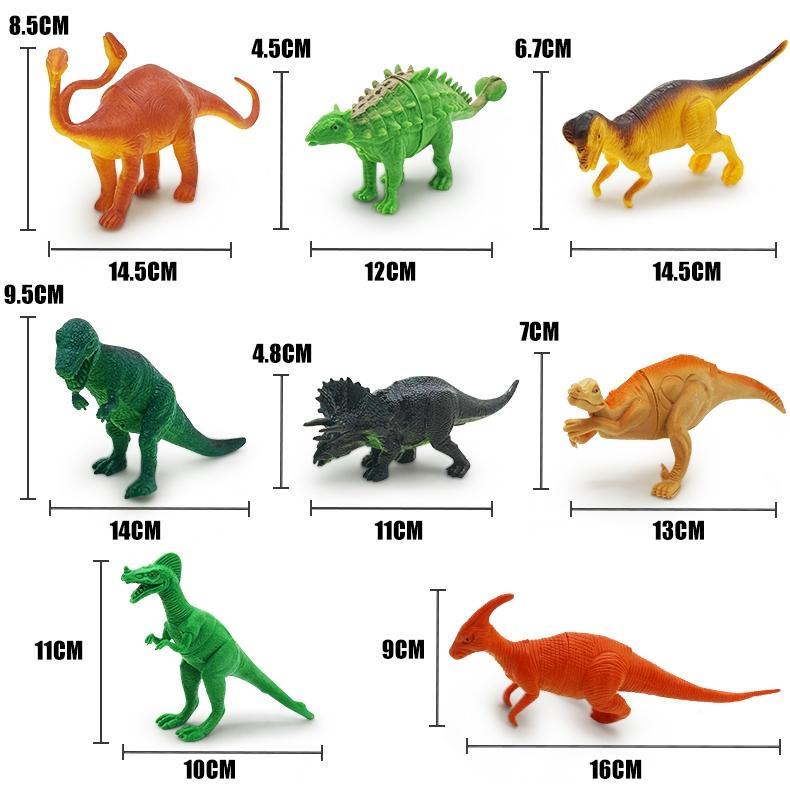 new arrival fourbear mainan edukatif miniatur animal dino dinosaur karet vynil dinosaurus tyrex