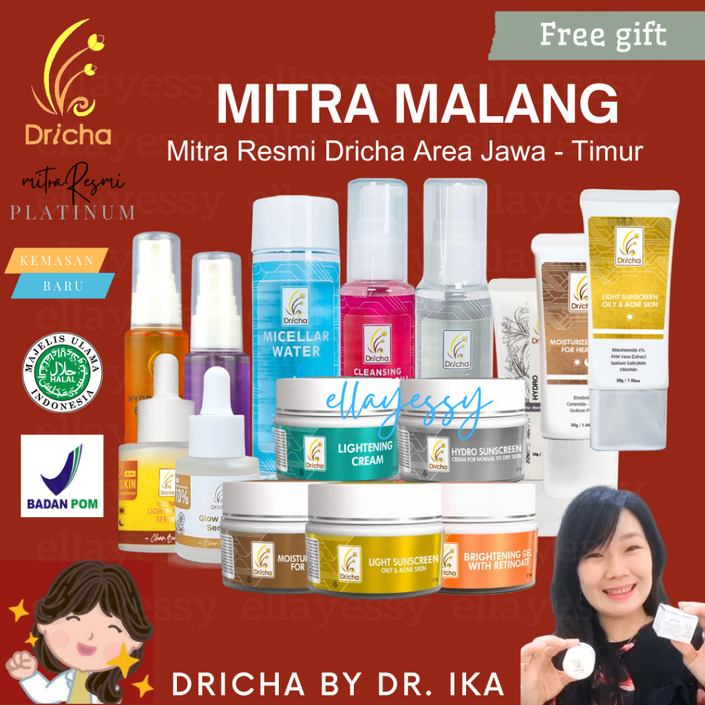 Dricha Light Sunscreen By Dr. Ika, Melindungi Dan Mencerahkan Kulit