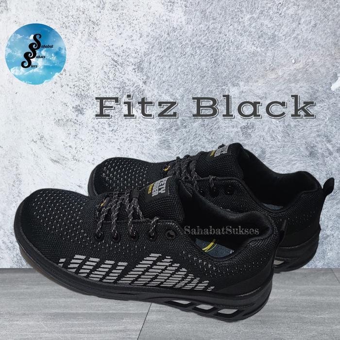 Sepatu Safety JOGGER FITZ BLACK S1P SRC