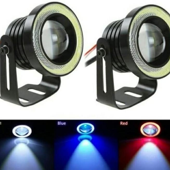 Lampu Led Foglamp Eyes 89Mm 89Mm 89Mm Mobil Rush/Terios Projector Angel