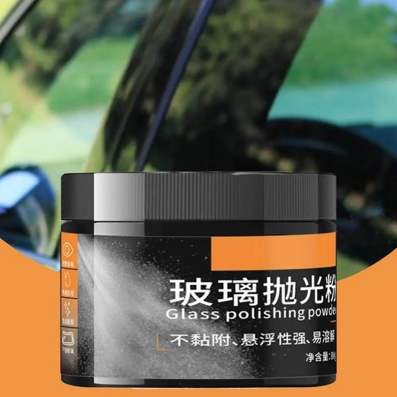 HOT PRODUCT 80g Penghilang Gores Kaca Mobil Poles Kaca Mobil Baret Goresan Kaca Mobil Cerium Oxide P