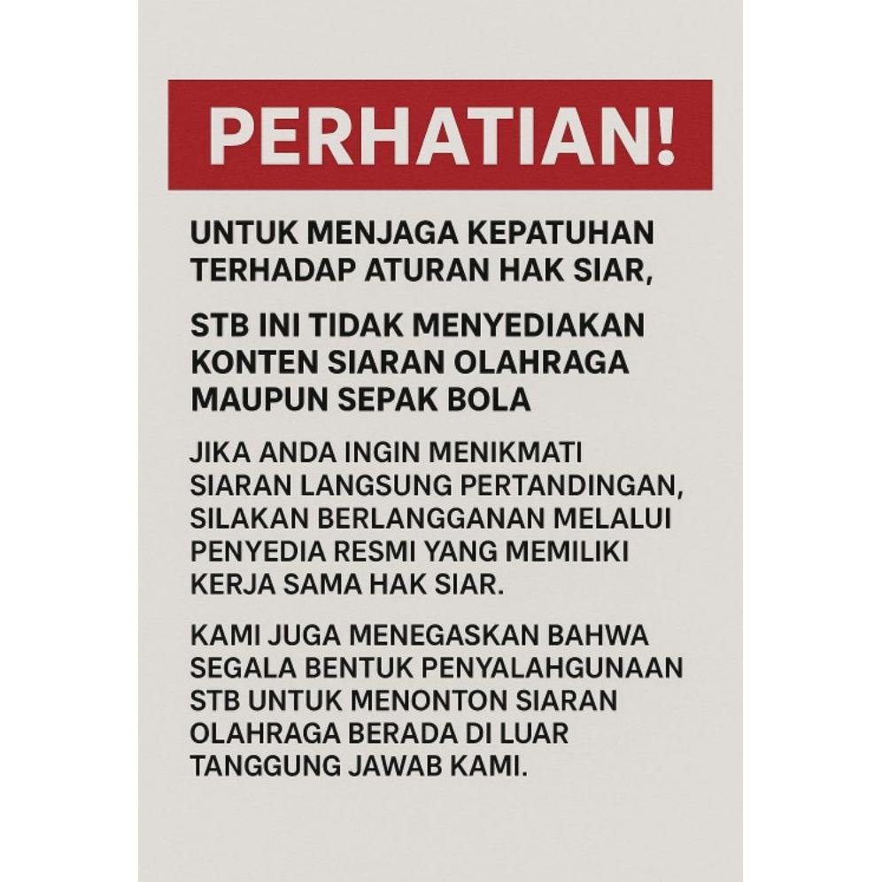 NEW STB Tv Box Android Smart tv Terbaru Siap Pakai Termurah