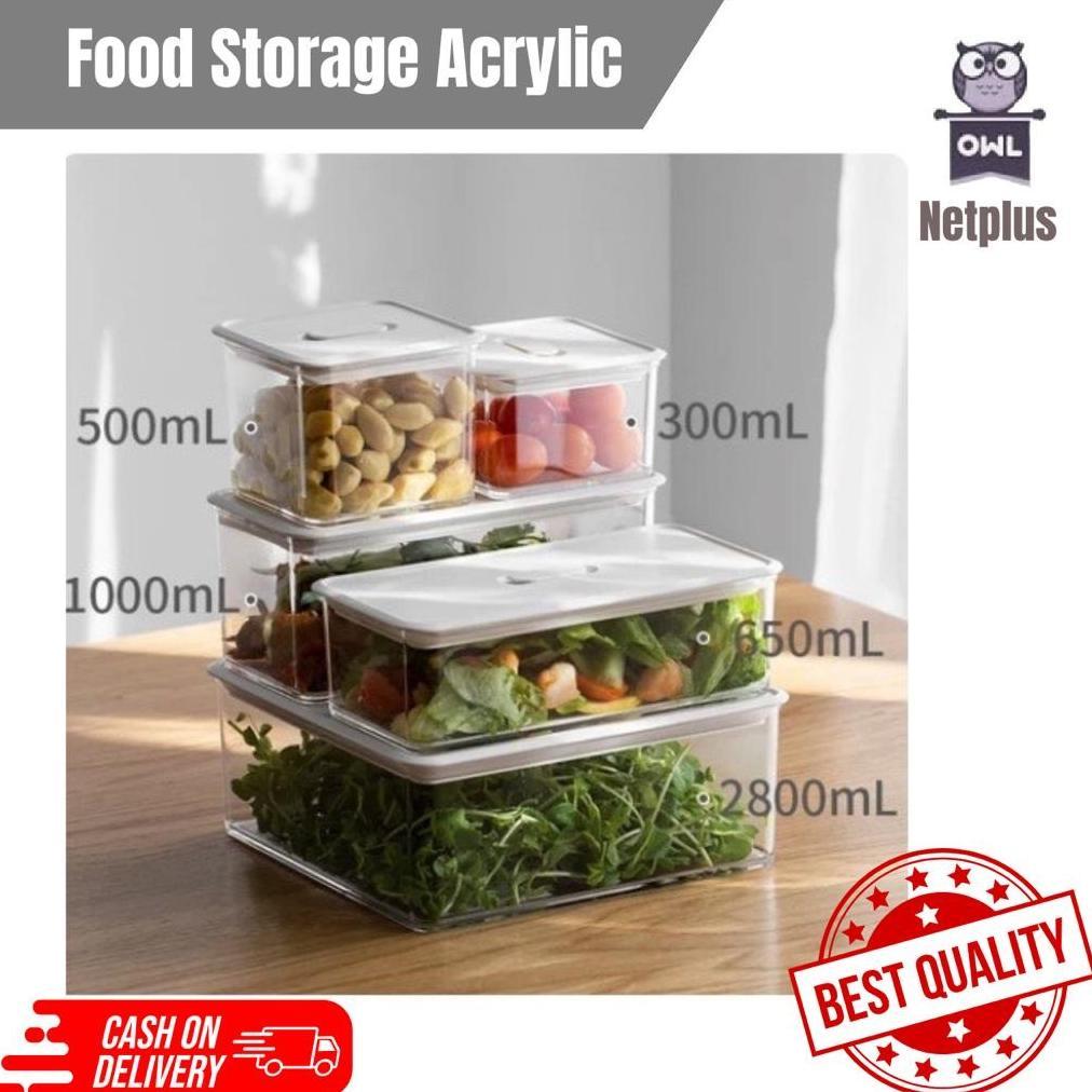 Ready RAK KULKAS KOTAK MAKANAN BOX CONTAINER BOX KULKAS KEDAP UDARA