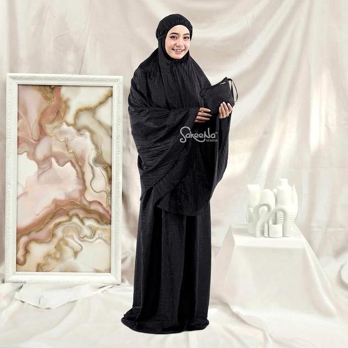 Mukena Sakeena - Parasut Traveling Premium Dewasa Jumbo