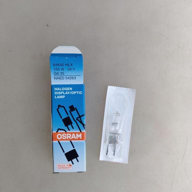 =====] Lampu halogen proyektor OSRAM 24V 150W/ lampu halogen kacang