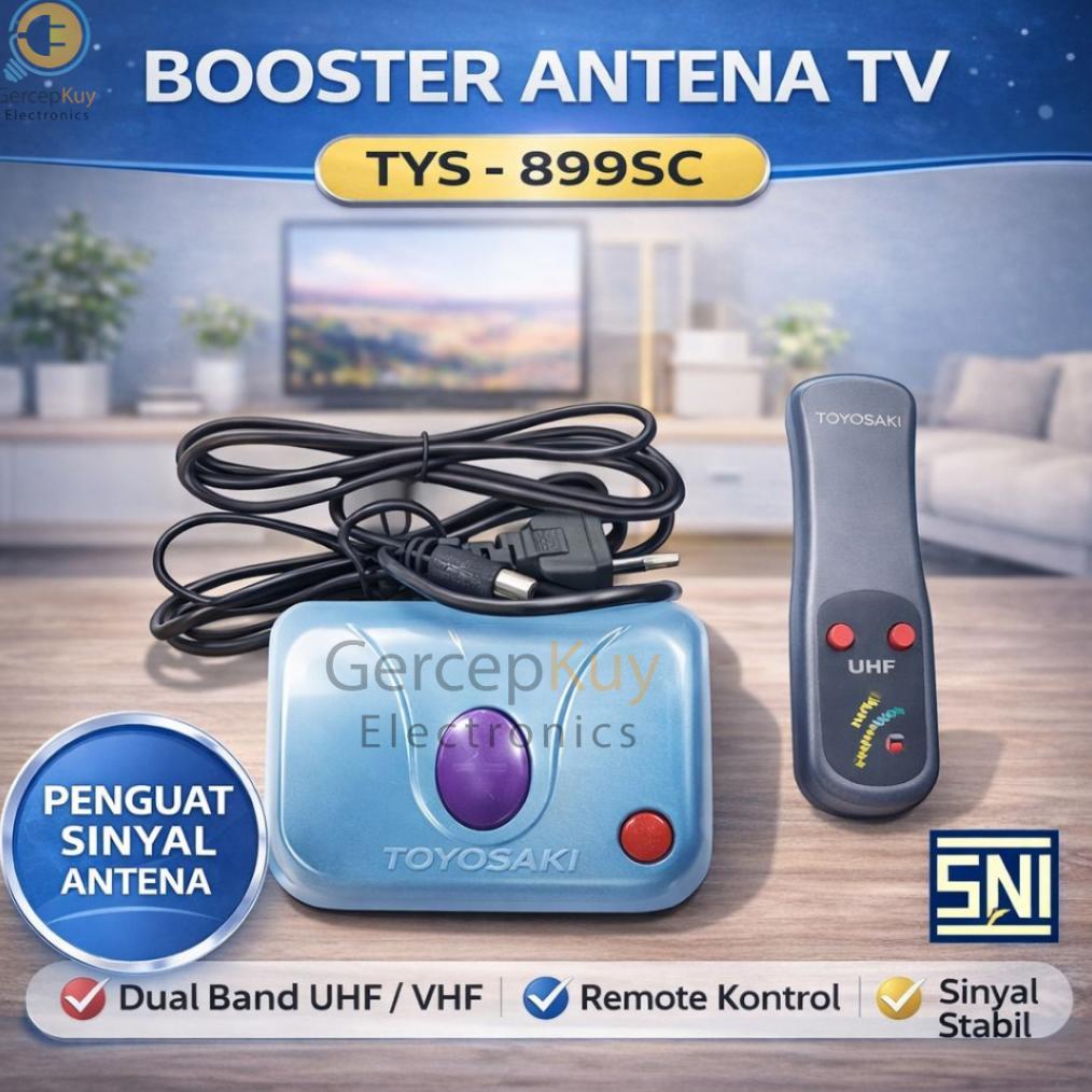 promo terbaru booster antenna tv / power supply 899sc toyosaki