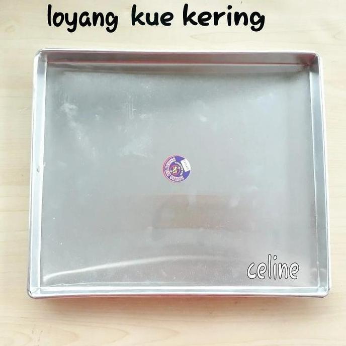 Loyang Persegi 24 X 28 X 2 Cm / Loyang Kue Kering Terlaris