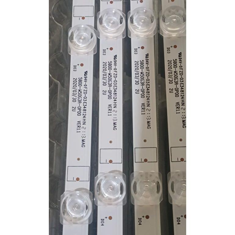 big promo backlight tv lcd led 50 inch 3vol universal modif panjang 96cm 3vol plat alumunium