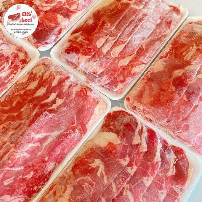 Us beef slice no trim / daging yoshi kemasan 500gr