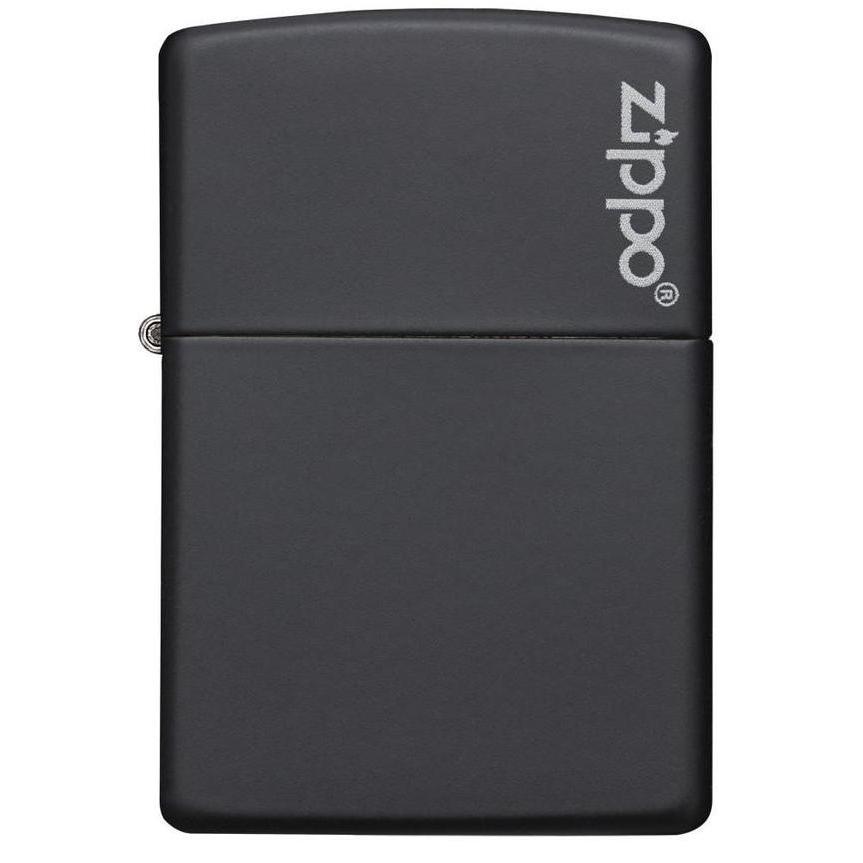 Zippo Original 218ZL Black Matte w/ Zippo Logo