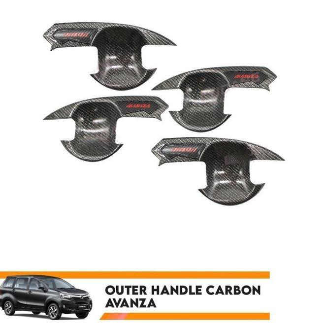 Mangkok Pintu Avanza Avanza 2017 2017- 2021 Outer Handle Car Karbon