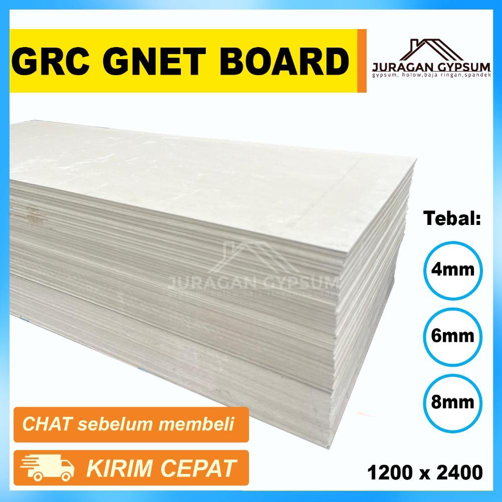 GRC GNET Board 4mm 6mm 8mm | Papan Semen Kalsi | terlaris