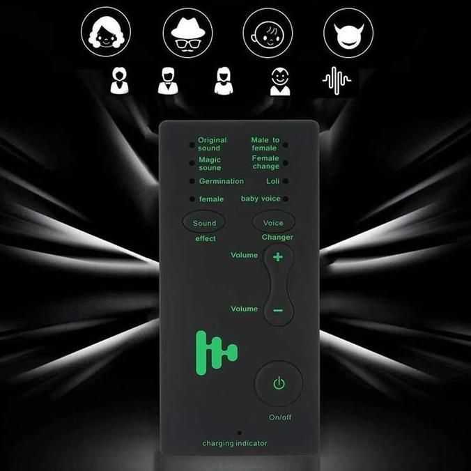 BEBAS ONGKIR - Pengubah Suara Otomatis Voice Changer