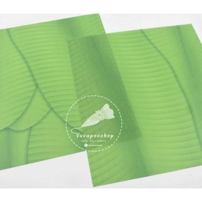 TERBARU|TERMURAH|BARU|PREMIUM|ORIGINAL|GARANSI|DISKON|PROMO PLASTIK NASI MOTIF DAUN PISANG / KERTAS 