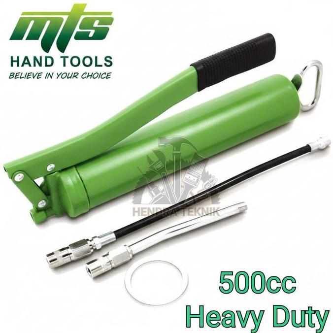 TERBARU - Hand grease gun 500cc HD pompa gemuk tangan 500ml pispot stempet 500 MTS Matsu