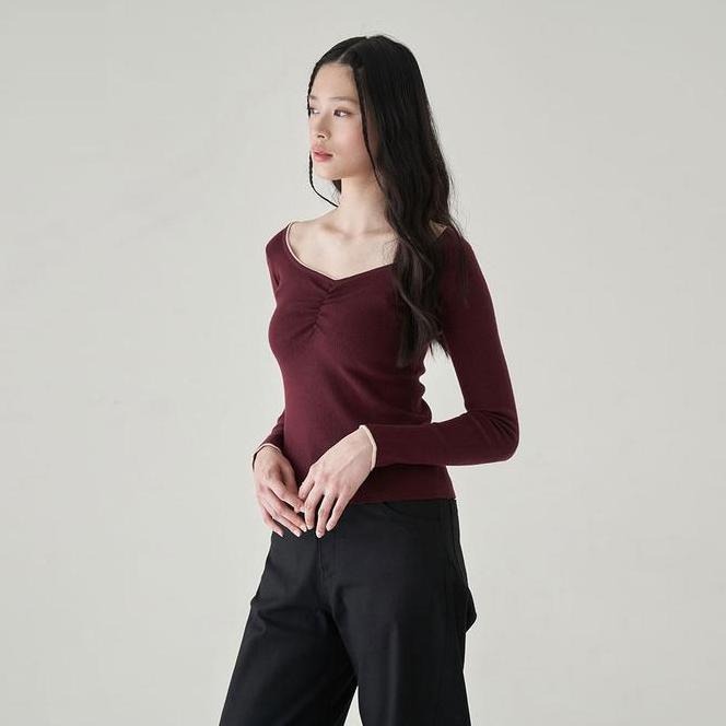 Inkano Iris - Inkano Iris Atasan Knit Wanita Bahan Viscose