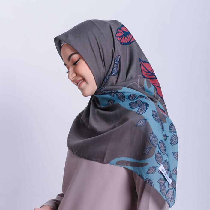 Bisa Cod - Zm Zaskia Mecca - Adonara Scarf Kerudung Segi Empat Muslim Square